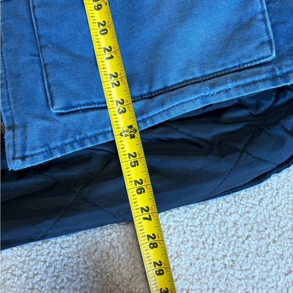 Rare Vintage Carhartt V01 NVY Navy Vest XL Perfect Fade - Picture 6 of 6